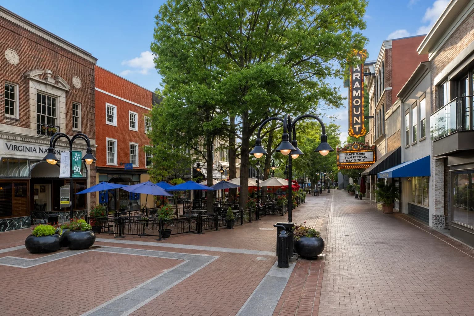 Downtown Mall, Charlottesville, Virginia