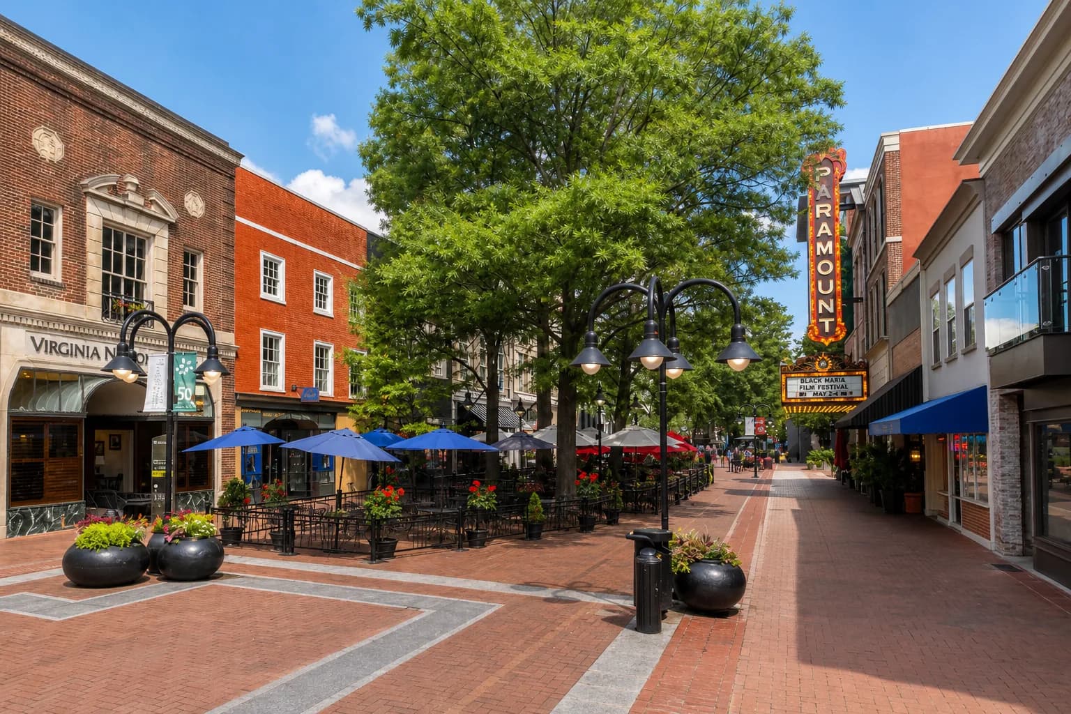 Downtown Mall, Charlottesville, Virginia